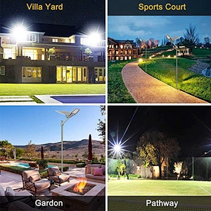 SunBonar  100w 200w 300w 400w  NEW Hot  Smart Remote  Control High Efficiency  Solar street light pole and wall lighting