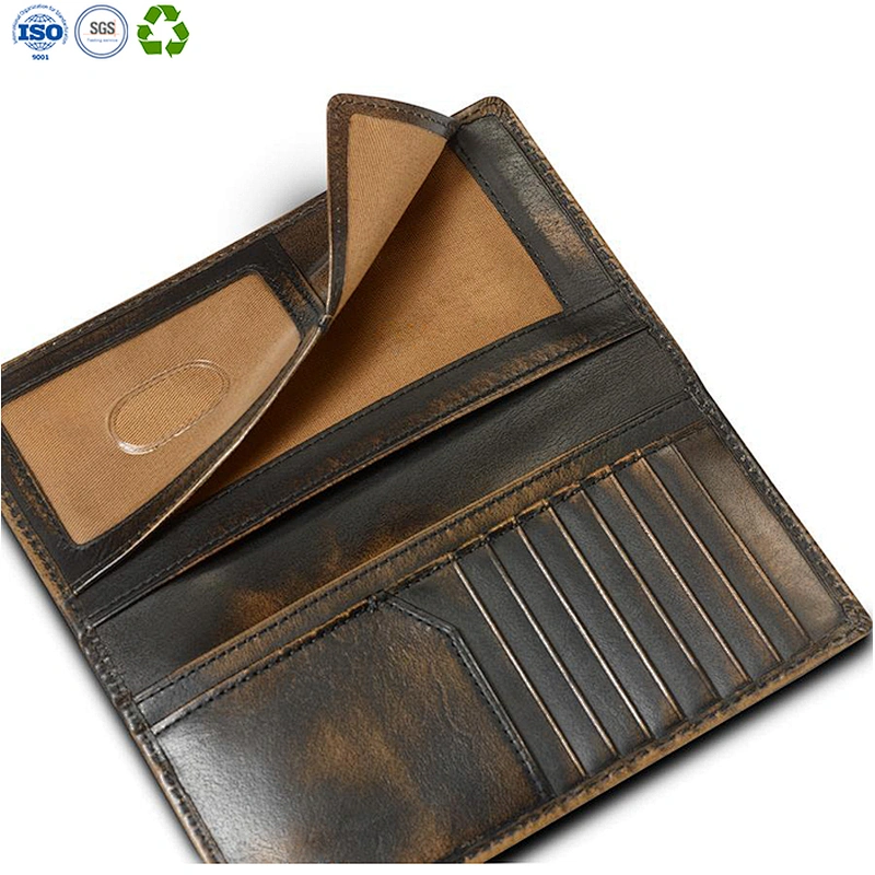 deer long bifold wallet