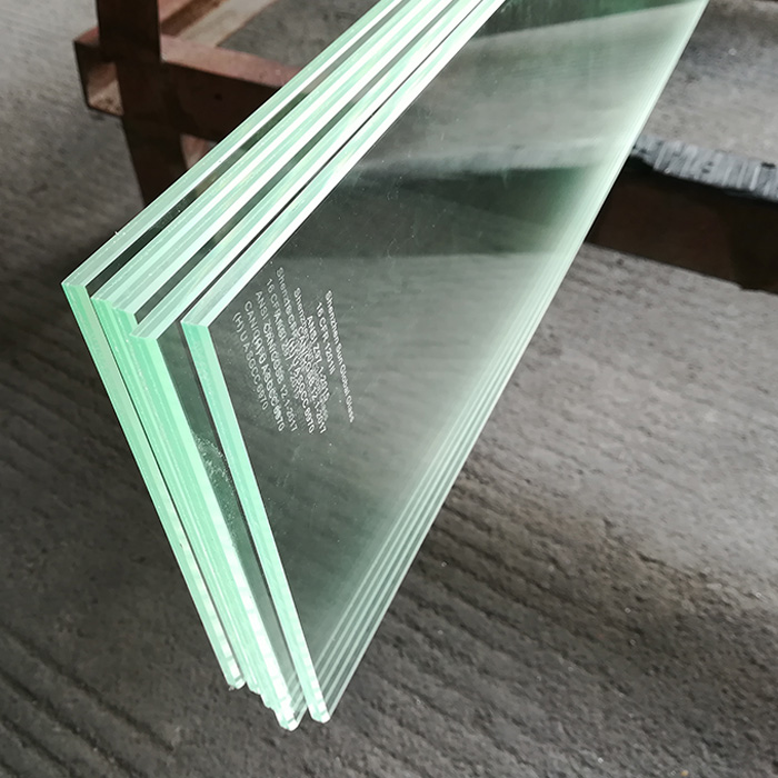 Vetro stratificato temperato temperato PVB ultra chiaro a basso contenuto di ferro del produttore cinese