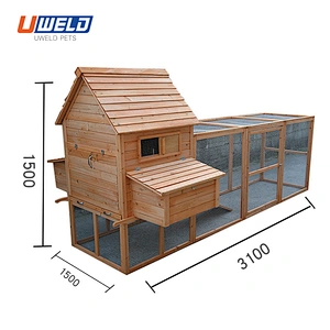 Solid Wood  Chicken Coop  Pet House