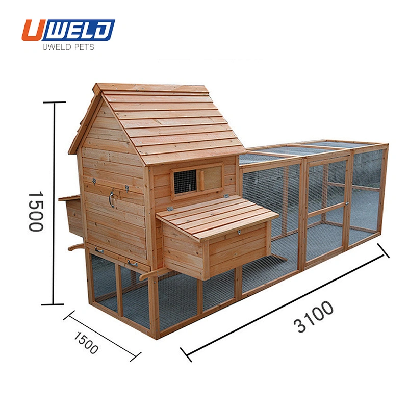 Solid Wood  Chicken Coop  Pet House
