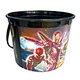 Durable Plastic Popcorn Bucket BPA-free;Reusable Popcorn tub with handle 16.5x12x13.5cm;Popcorn Containers Resuable eco-friendly
