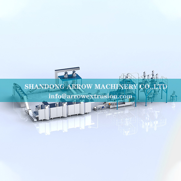 TVP Extruder Plant Protein Soya Nuggets Extruder
