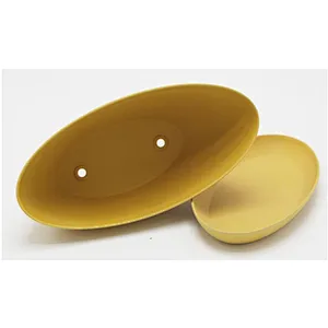 Elliptical Plantpot + holder -S