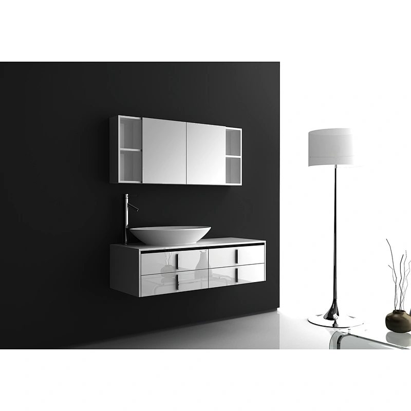 SM1077 1200*460mm white bathroom vanity