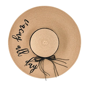 FLOPPY HAT PAPER BEACH HAT 21010