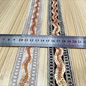 embroidery sequins tape