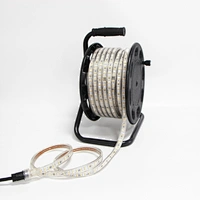 230 v Hoist Jobsite Applied Light Led Portable Strip Light On Drum 25M For Outdoor And Indoor Temporary Lighting