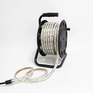 230 v Hoist Jobsite Applied Light Led Portable Strip Light On Drum 25M For Outdoor And Indoor Temporary Lighting