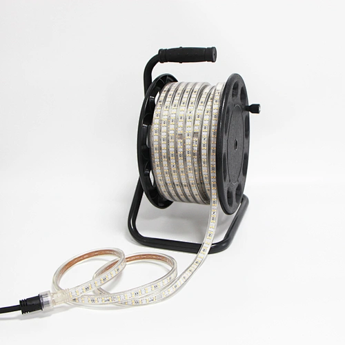 230 v Hoist Jobsite Applied Light Led Portable Strip Light On Drum 25M For Outdoor And Indoor Temporary Lighting