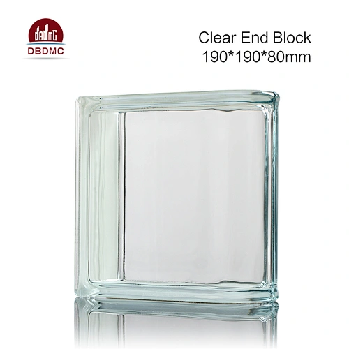 Clear End Block 190