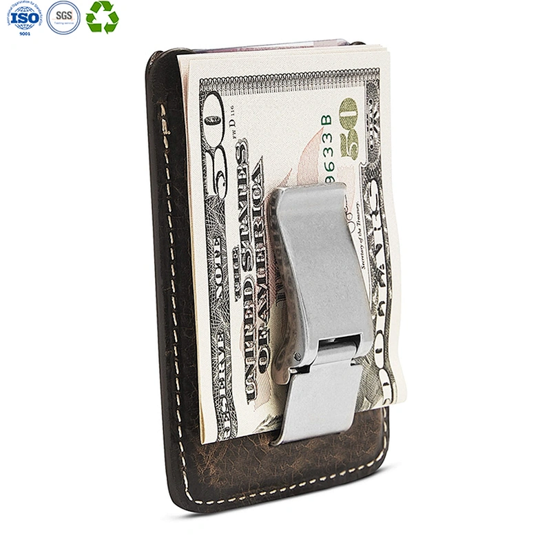 Metal clip wallet