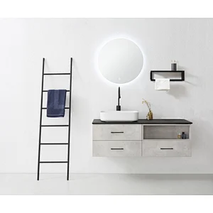 Oliver 03 1400*460mm big size gray bathroom cabinet