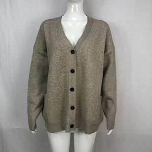 58%Viscose 32%nylon 10%polyester anti pill cardigan sweater plus size pocket knitwear from China