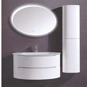 PV2012 1000*530mm cabinet with glass basin