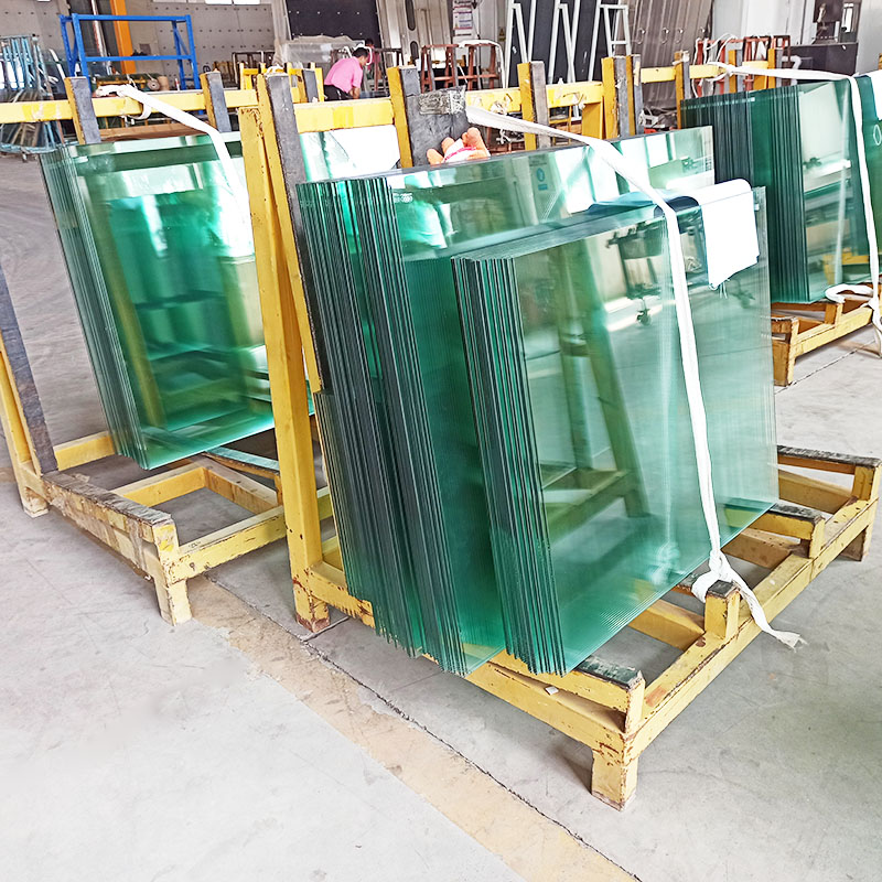 Verre de construction transparent semi-trempé semi-trempé renforcé à la chaleur