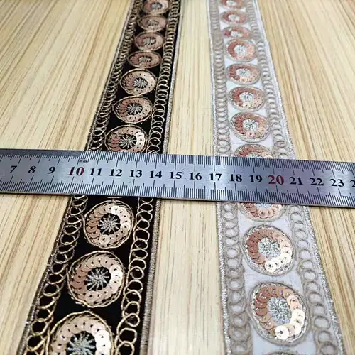 embroidery sequin trimming