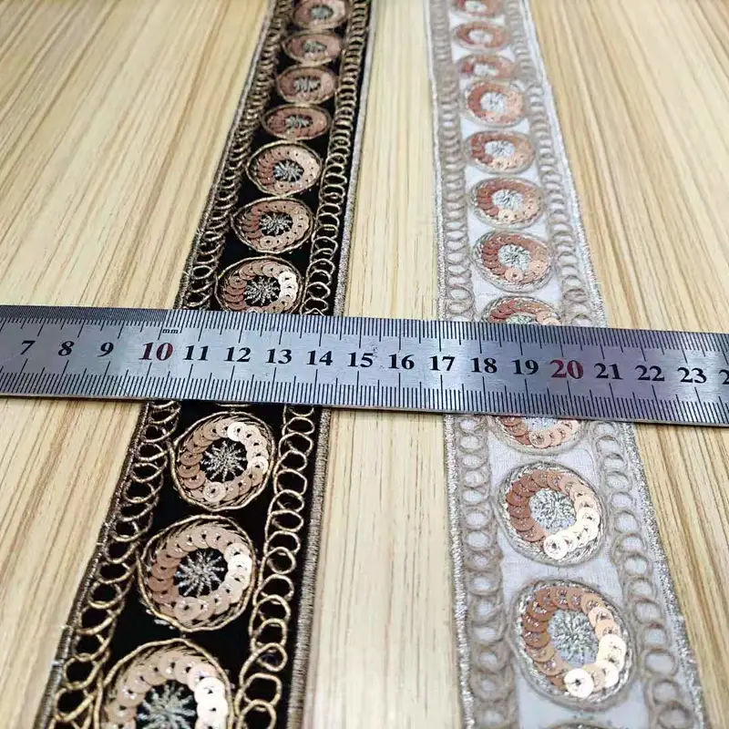embroidery sequin trimming