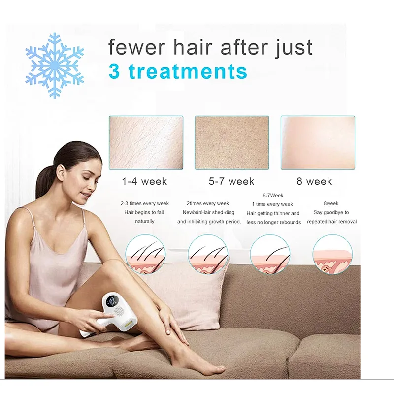TED-203 Ice Point Hair Remover