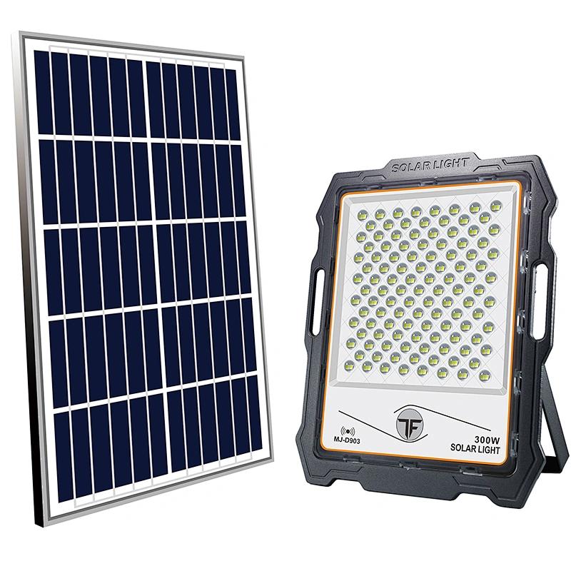 High Efficiency Super Bright IP67 Waterproof 100w 200w 300W 400W 600W CCTW Camera Outdoor Led Solar Panel Flood Lights