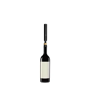Pocket air pump wine opener gold