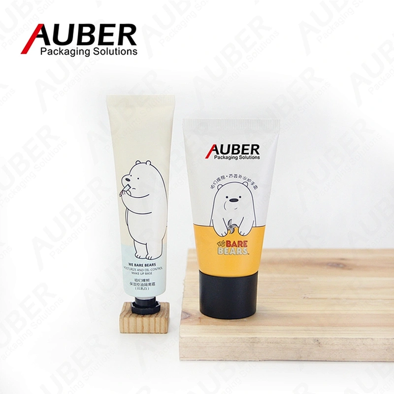 Cute White Bear Plastic Laminated Tube