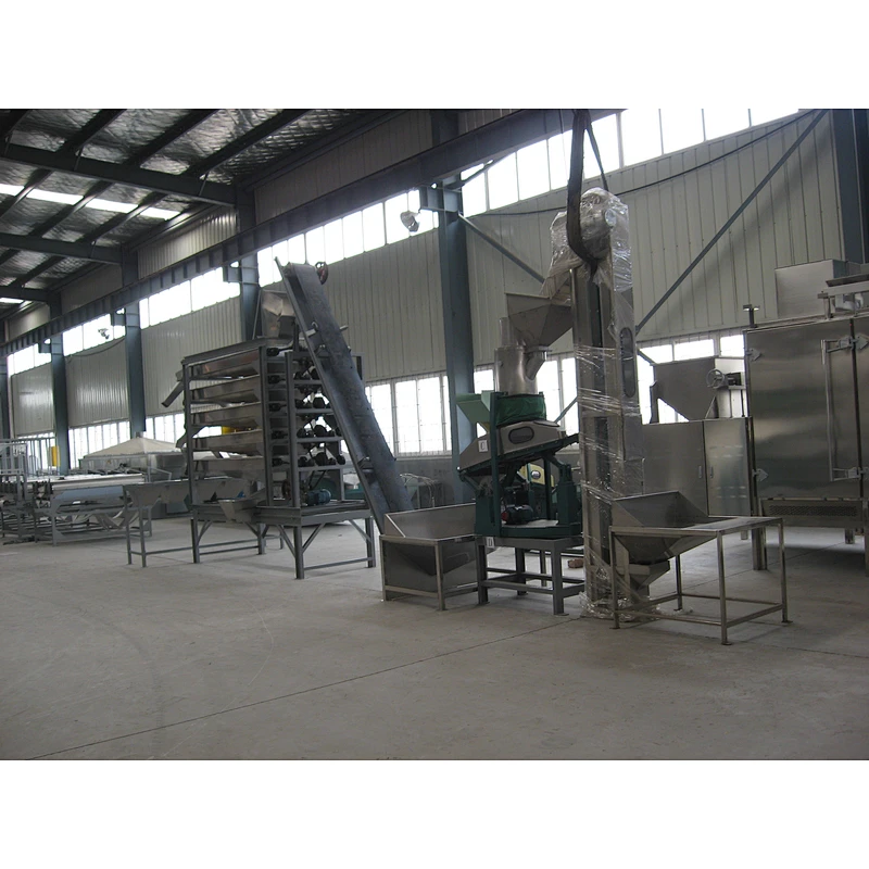 Peanuts sieving machine