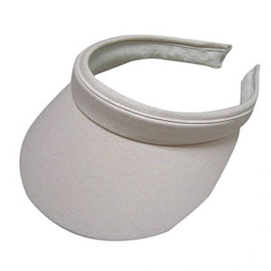 different shape plastic clip visor hat