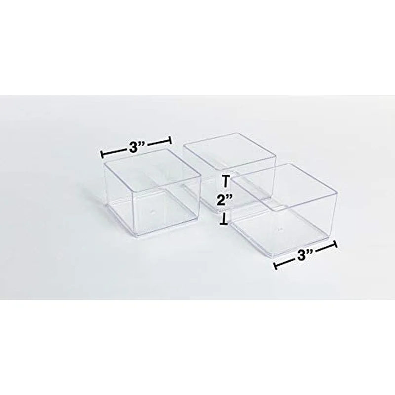 Stackable Clear Tabletap Drawer Organizer Set