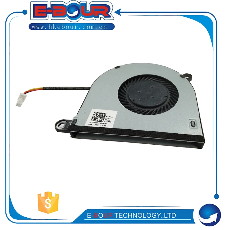 For  Dell Inspiron 7560 V5468 V5568 13-7000 031TPT 31TPT Laptop CPU Cooling Fan
