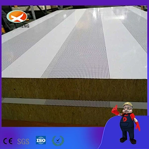 Rock Wool Perforated Acoustic Wall Panel