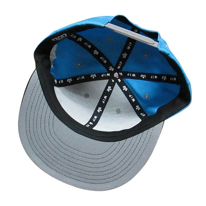 front special 3D embroidery flat size snapback hat