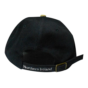 faux leather sports hat with customize embroidery logo