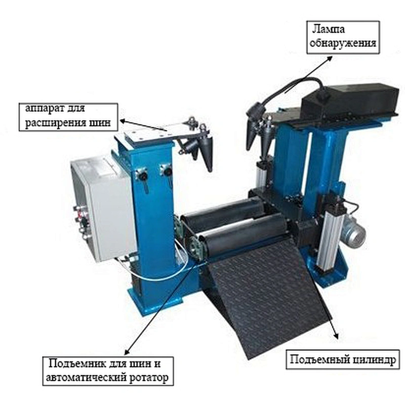 Bead expander for flaw detection