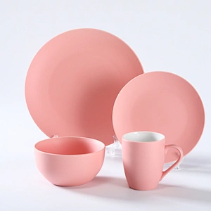 COLOR GLAZE DINNER SET