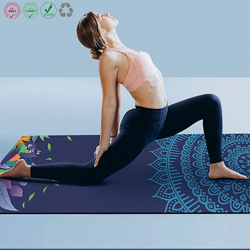 Anti-slip tpe luxury yoga mat