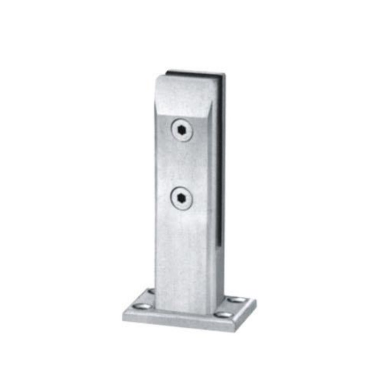 Hardware del supporto del morsetto del codolo del talon dell'acciaio inossidabile per la ringhiera di vetro esterna