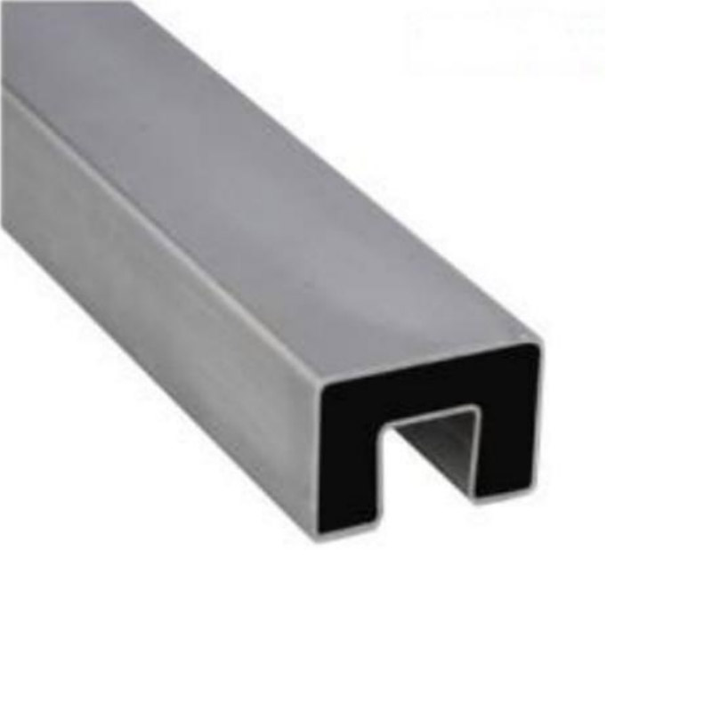 Tube et tuyau ronds de main courante carrée d'acier inoxydable encadrés pour la balustrade en verre