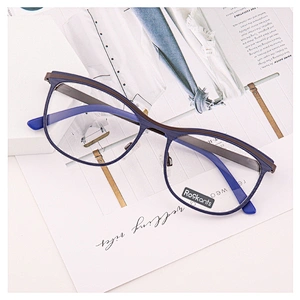 Popular hot selling new fashion metal optical frame round eyeglasses