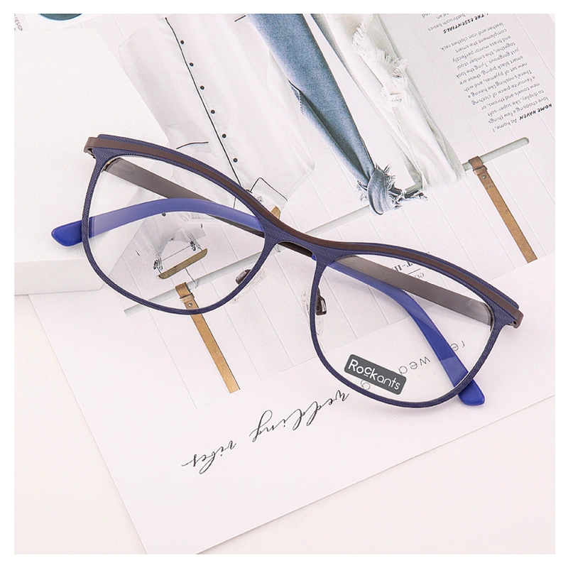 Popular hot selling new fashion metal optical frame round eyeglasses