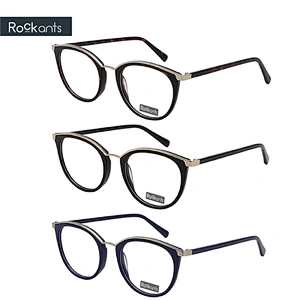New style custom retro popular brand women and man popular acetate optical eyeglasses frame