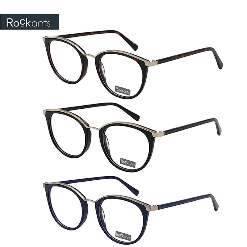 New style custom retro popular brand women and man popular acetate optical eyeglasses frame
