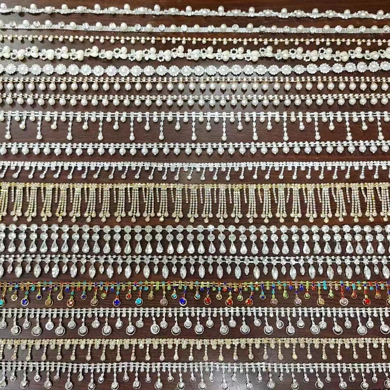 rhinestone  chain