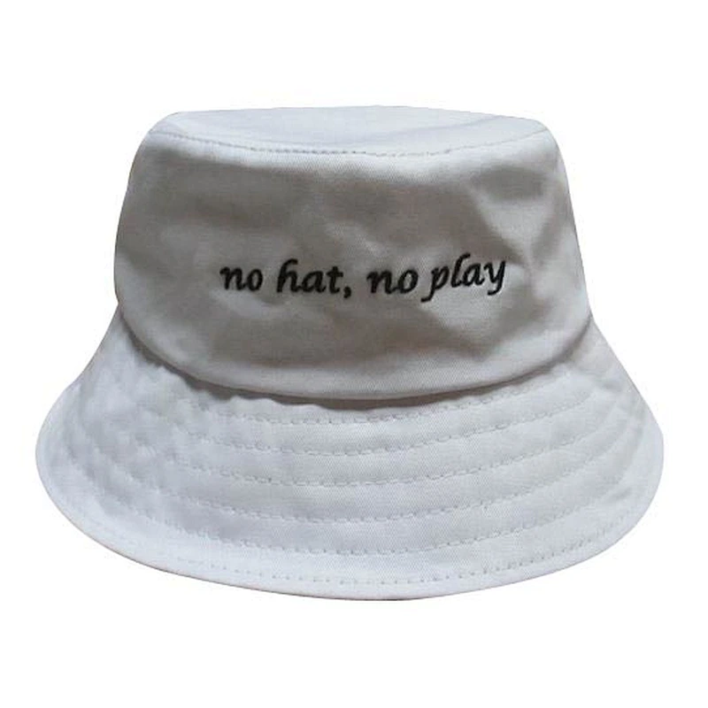 High quality fashion wholesale bucket hat with embroidery logo