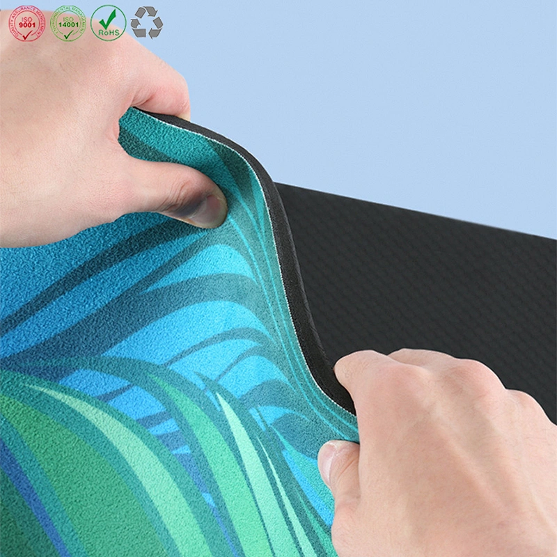 Anti-slip tpe luxury yoga mat