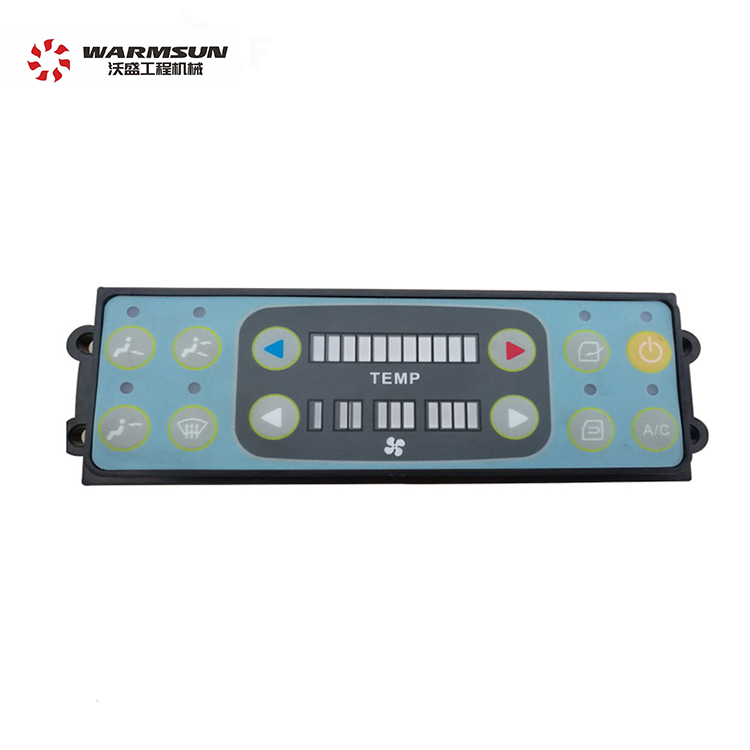 AH100333 Waterproof Control Panel B241800000104 Excavator Air Conditioner