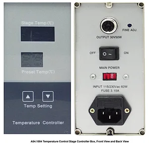Estágio de Aquecimento Controlado por Temperatura, 20°C~50°C