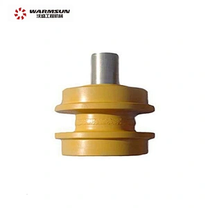 A229900005519 Mini Digger Bottom Rollers , Steel Excavator Carrier Roller