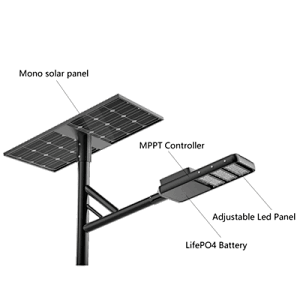 Semi-Integrated Solar Street Lights