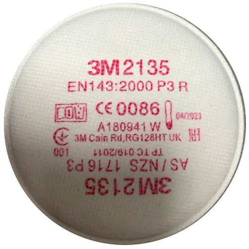 3M Particulate filter 2135  with nuisance level organic vapor relief
